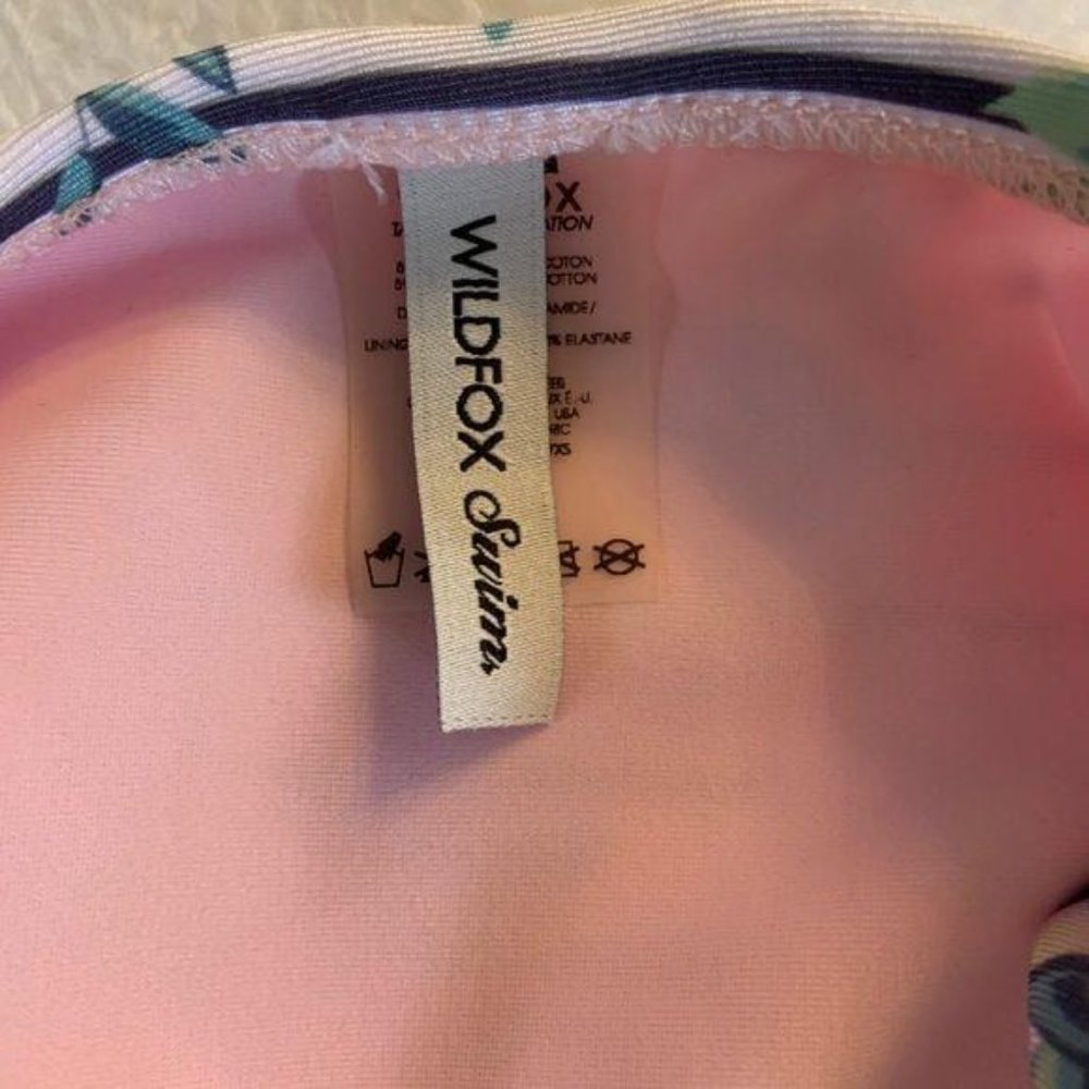 NWT Wildfox White Floral Bikini Bottom - Picture 5 of 6
